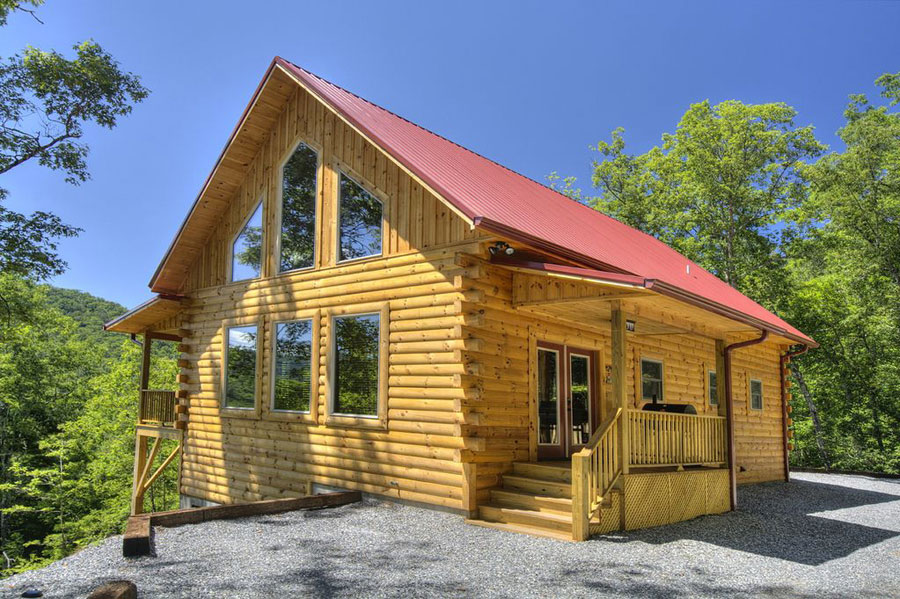 Smoky Mountain Cabin Builder Portfolio of Log Homes Near Bryson City NC